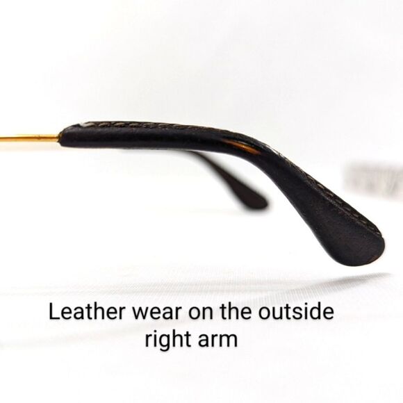 Vintage Ray-Ban Leathers Bausch & Lomb Aviator - Picture 13 of 16